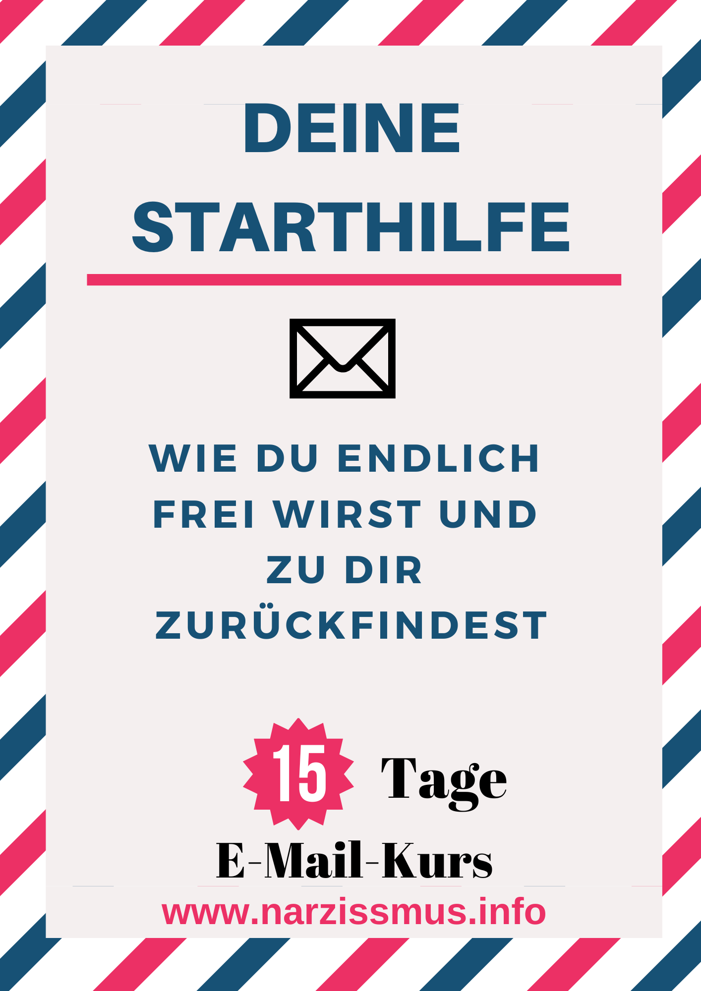 bild für 15 Tage E-Mail-Kurs Endlich frei werden nach narzisstischem Missbrauch 