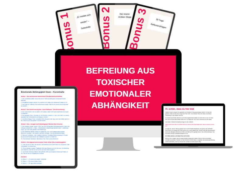 Befreiung aus toxischer emotionaler Abhängigkeit – Online-Kurs
